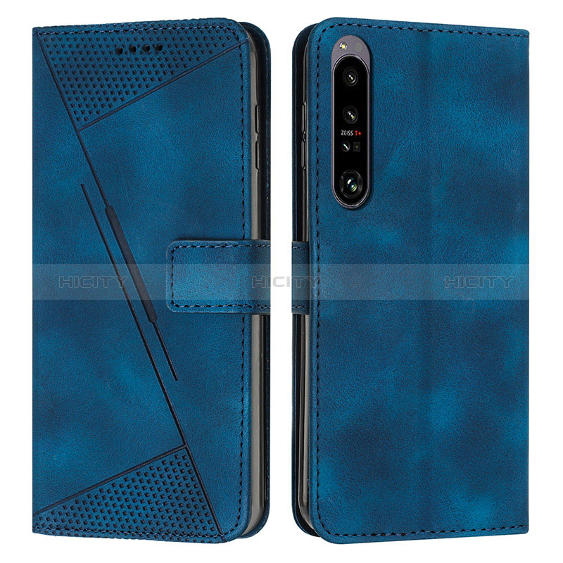 Handytasche Stand Schutzhülle Flip Leder Hülle Y07X für Sony Xperia 1 IV groß