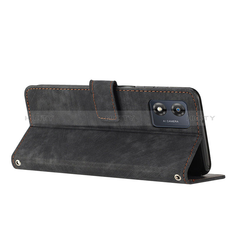 Handytasche Stand Schutzhülle Flip Leder Hülle Y08X für Motorola Moto E13 groß