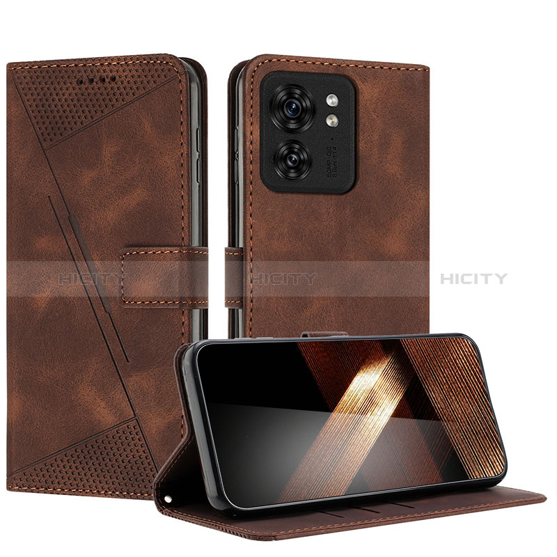 Handytasche Stand Schutzhülle Flip Leder Hülle Y08X für Motorola Moto Edge 40 5G