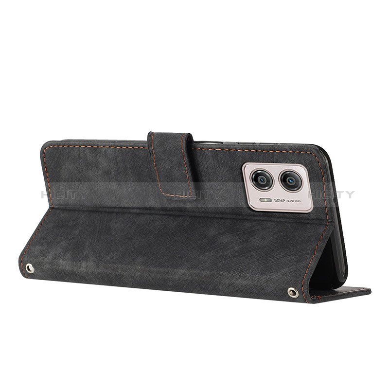 Handytasche Stand Schutzhülle Flip Leder Hülle Y08X für Motorola Moto G73 5G