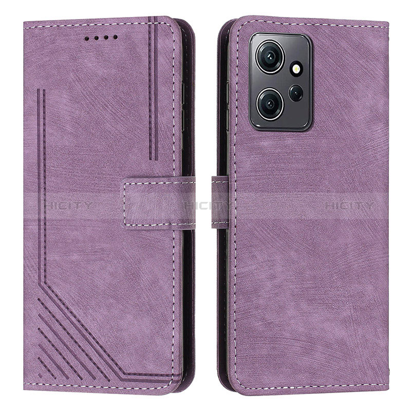 Handytasche Stand Schutzhülle Flip Leder Hülle Y08X für Xiaomi Redmi Note 12 4G Violett Plus