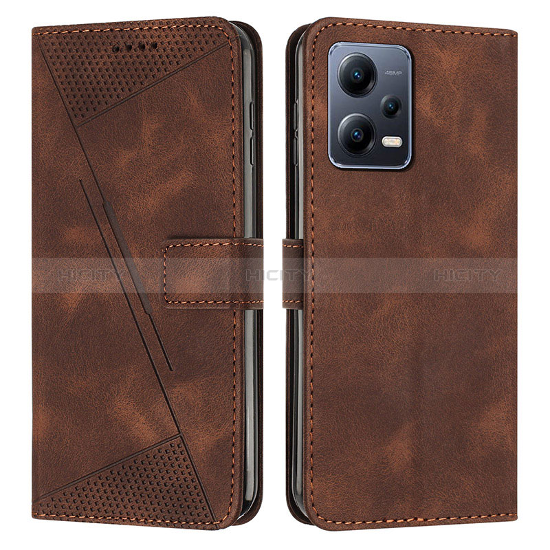 Handytasche Stand Schutzhülle Flip Leder Hülle Y08X für Xiaomi Redmi Note 12 Explorer groß