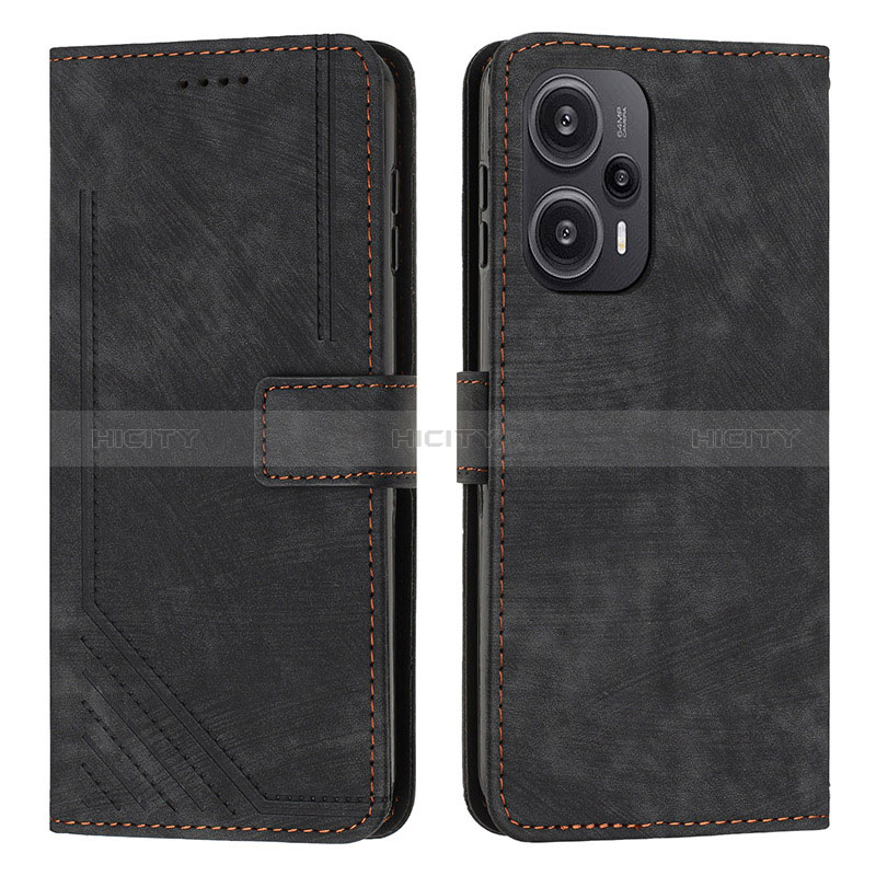 Handytasche Stand Schutzhülle Flip Leder Hülle Y08X für Xiaomi Redmi Note 12 Turbo 5G groß