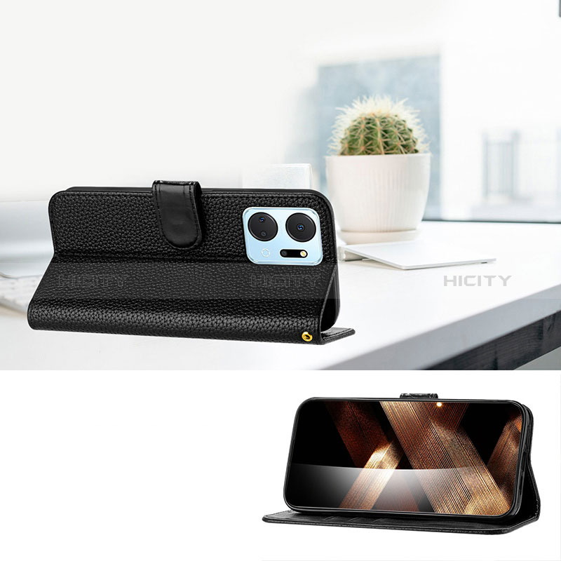 Handytasche Stand Schutzhülle Flip Leder Hülle Y09X für Huawei Honor X7a