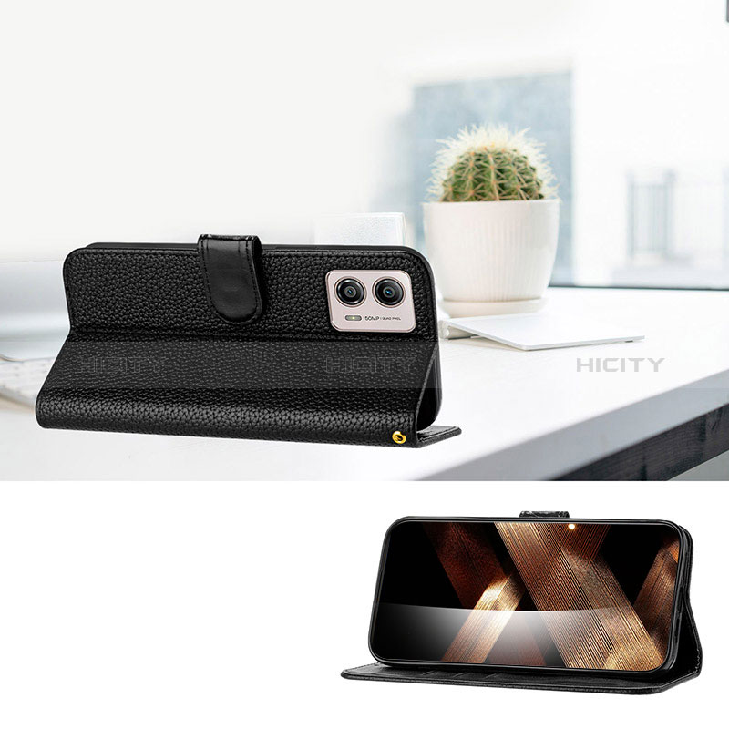 Handytasche Stand Schutzhülle Flip Leder Hülle Y09X für Motorola Moto G73 5G