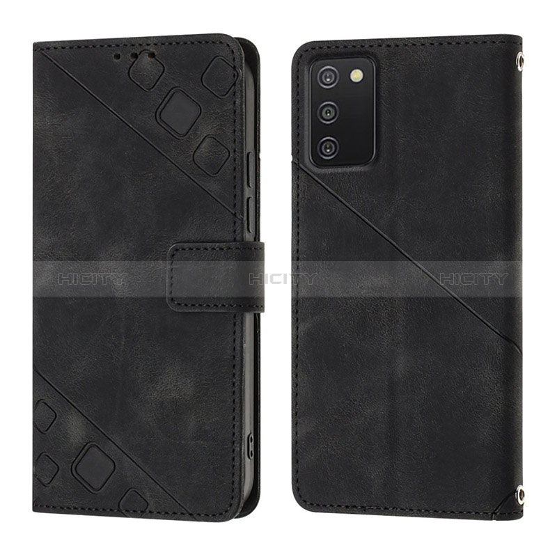 Handytasche Stand Schutzhülle Flip Leder Hülle YB1 für Samsung Galaxy A02s