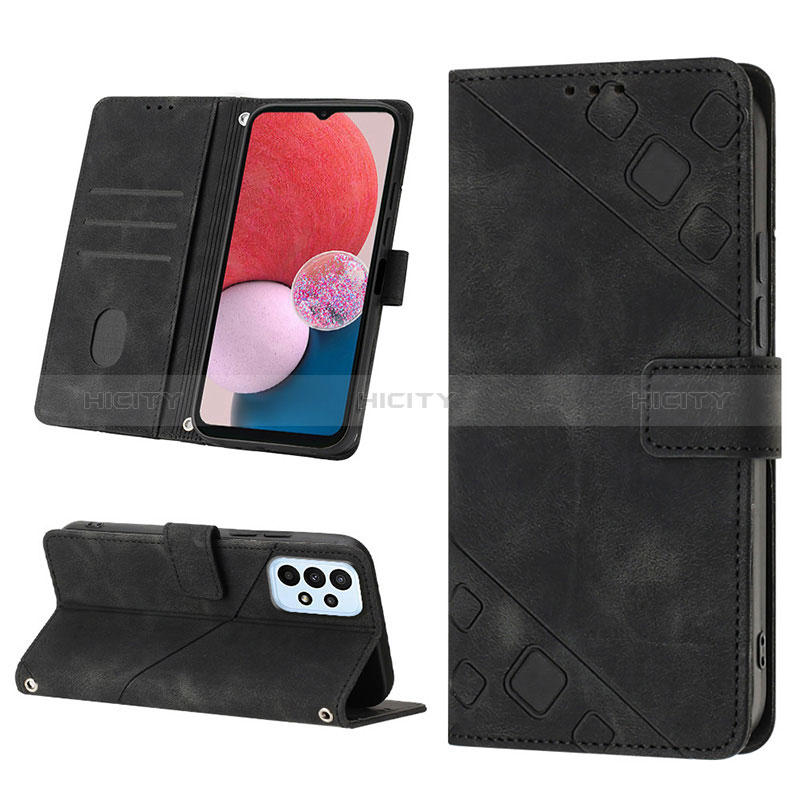 Handytasche Stand Schutzhülle Flip Leder Hülle YB1 für Samsung Galaxy A13 4G