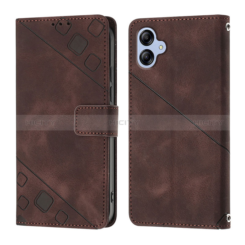 Handytasche Stand Schutzhülle Flip Leder Hülle YB1 für Samsung Galaxy F04