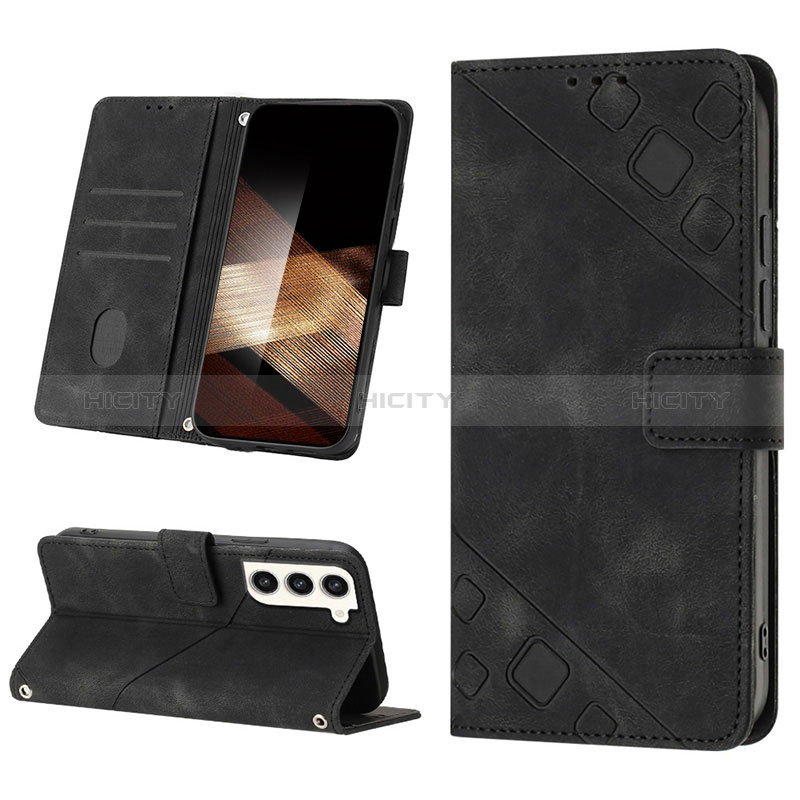 Handytasche Stand Schutzhülle Flip Leder Hülle YB1 für Samsung Galaxy S24 Plus 5G