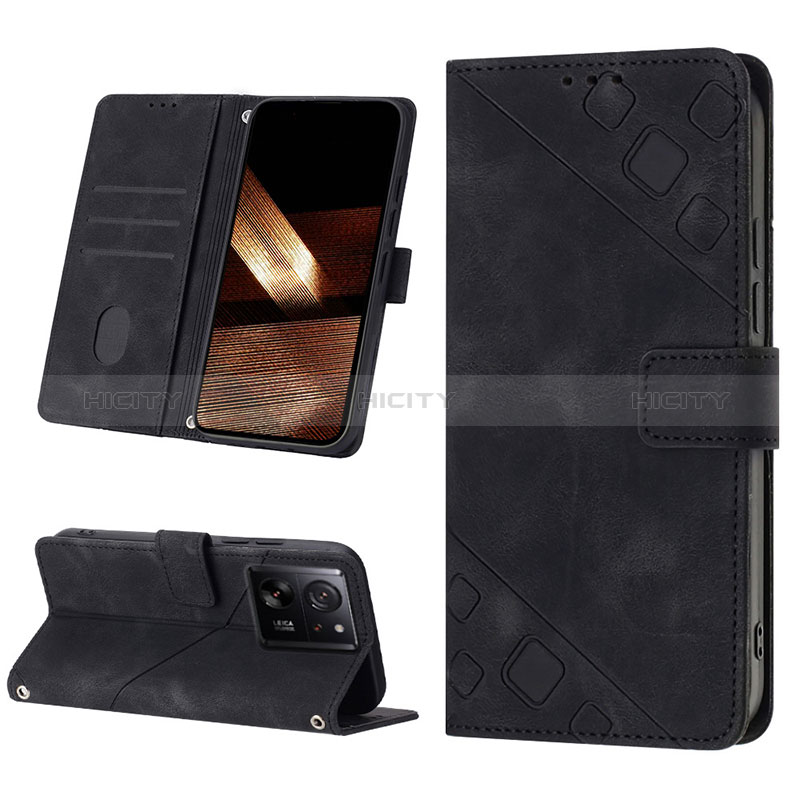 Handytasche Stand Schutzhülle Flip Leder Hülle YB1 für Xiaomi Mi 13T 5G groß