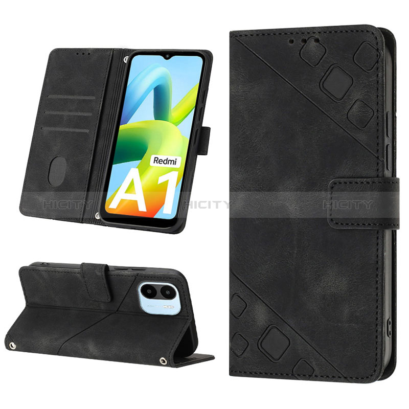 Handytasche Stand Schutzhülle Flip Leder Hülle YB1 für Xiaomi Poco C50 groß