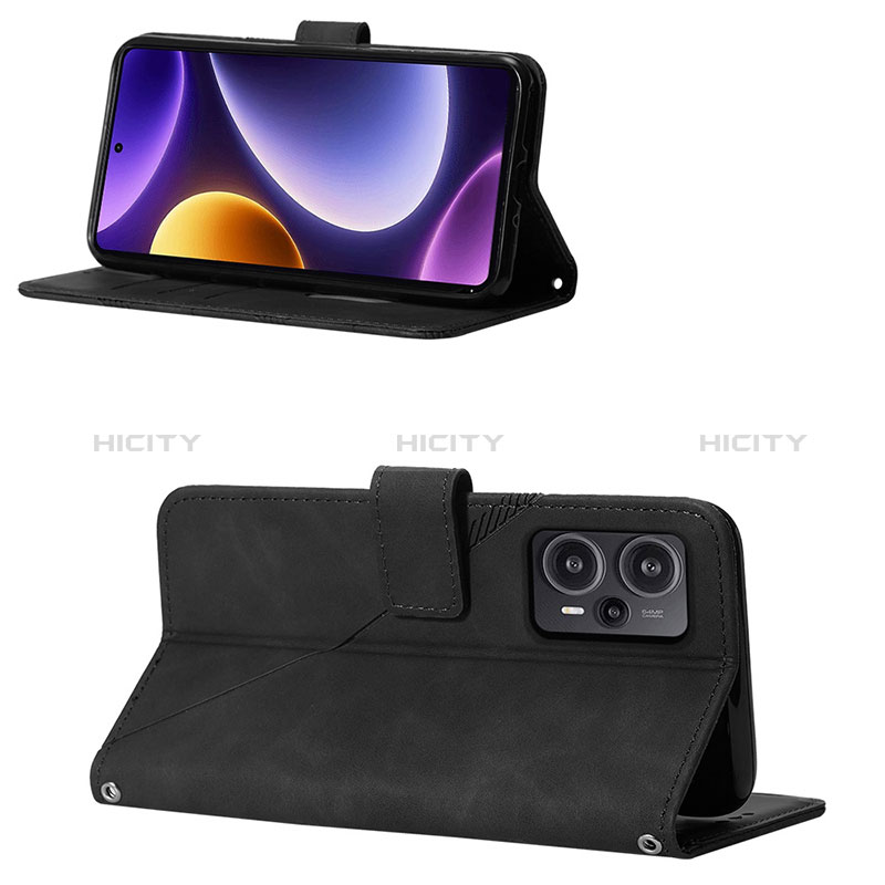 Handytasche Stand Schutzhülle Flip Leder Hülle YB1 für Xiaomi Poco F5 5G