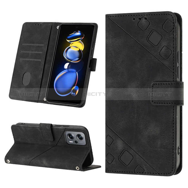 Handytasche Stand Schutzhülle Flip Leder Hülle YB1 für Xiaomi Poco X4 GT 5G