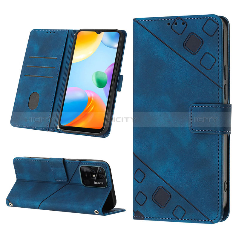 Handytasche Stand Schutzhülle Flip Leder Hülle YB1 für Xiaomi Redmi 10 India