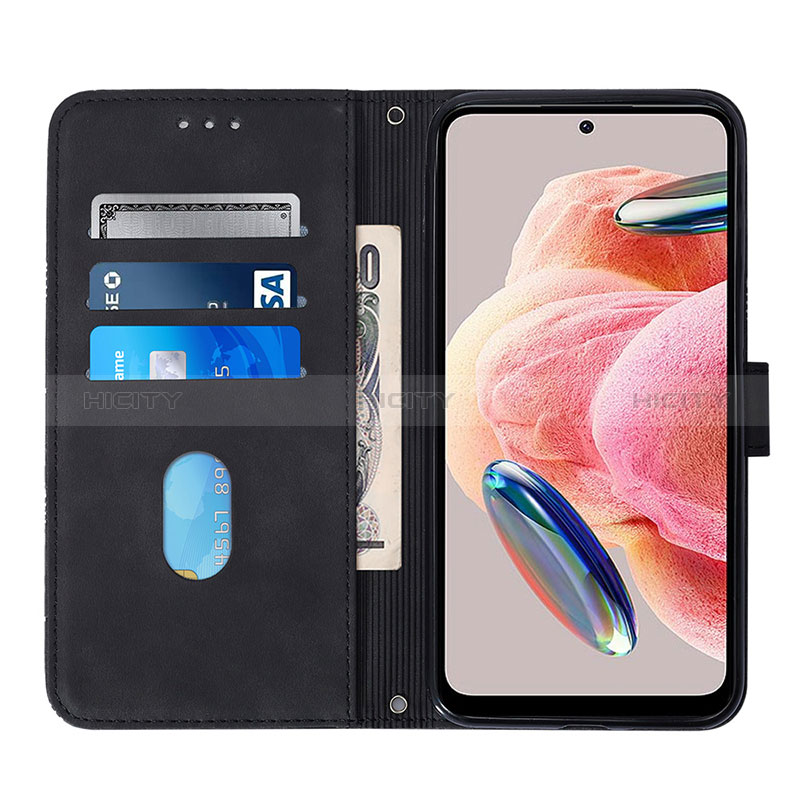 Handytasche Stand Schutzhülle Flip Leder Hülle YB1 für Xiaomi Redmi Note 12 4G