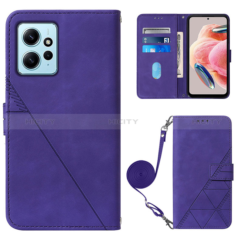 Handytasche Stand Schutzhülle Flip Leder Hülle YB1 für Xiaomi Redmi Note 12 4G