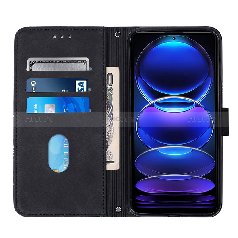 Handytasche Stand Schutzhülle Flip Leder Hülle YB1 für Xiaomi Redmi Note 12 Explorer groß