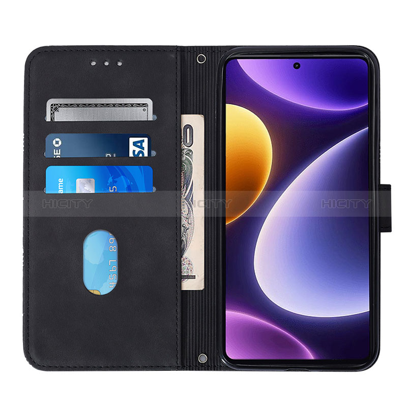 Handytasche Stand Schutzhülle Flip Leder Hülle YB1 für Xiaomi Redmi Note 12 Turbo 5G groß