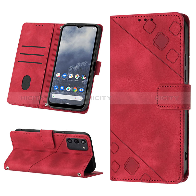 Handytasche Stand Schutzhülle Flip Leder Hülle YB2 für Nokia G100