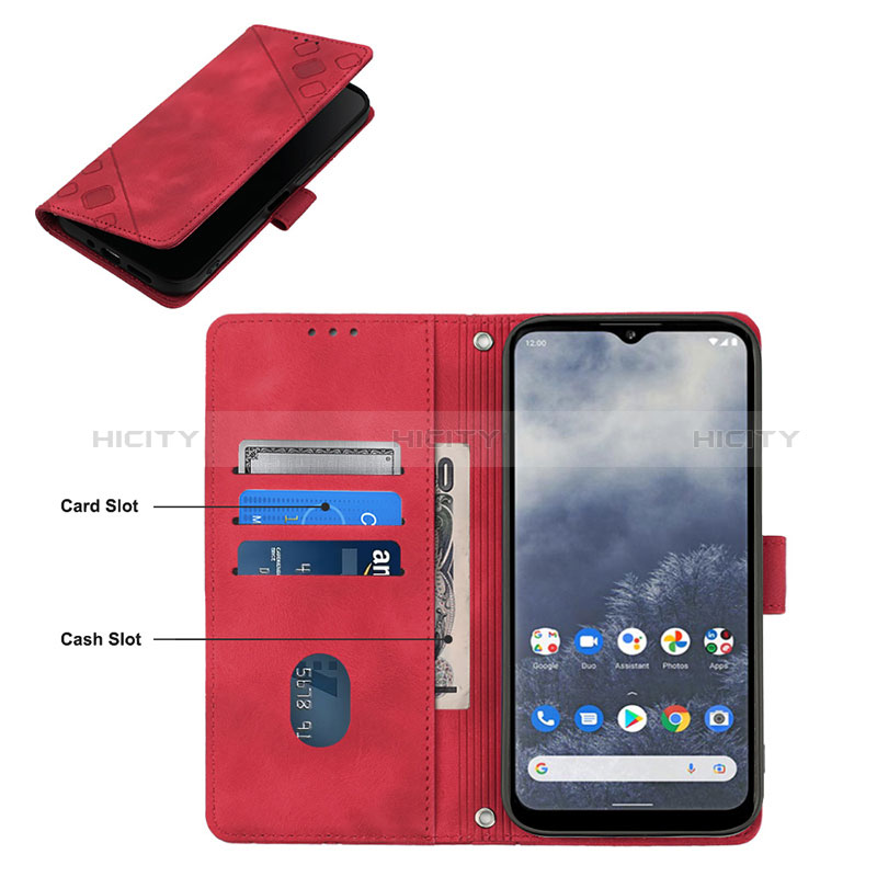 Handytasche Stand Schutzhülle Flip Leder Hülle YB2 für Nokia G100