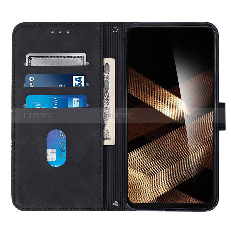 Handytasche Stand Schutzhülle Flip Leder Hülle YB2 für Oppo A18 groß