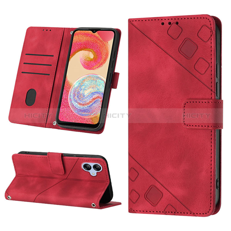 Handytasche Stand Schutzhülle Flip Leder Hülle YB2 für Samsung Galaxy A04 4G