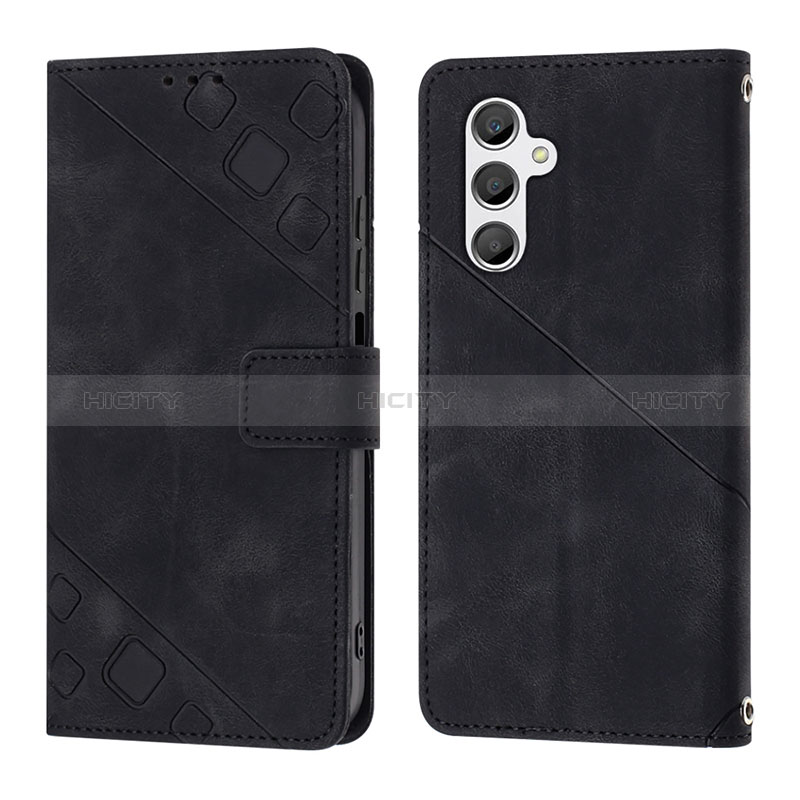 Handytasche Stand Schutzhülle Flip Leder Hülle YB2 für Samsung Galaxy A24 4G groß