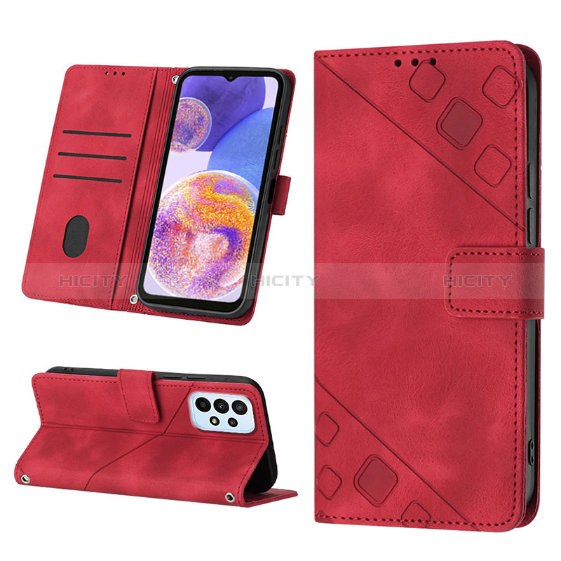 Handytasche Stand Schutzhülle Flip Leder Hülle YB2 für Samsung Galaxy A32 5G