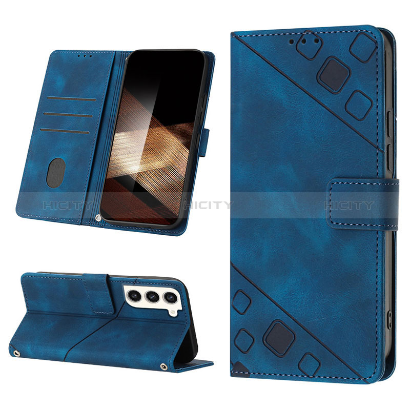 Handytasche Stand Schutzhülle Flip Leder Hülle YB2 für Samsung Galaxy S24 5G