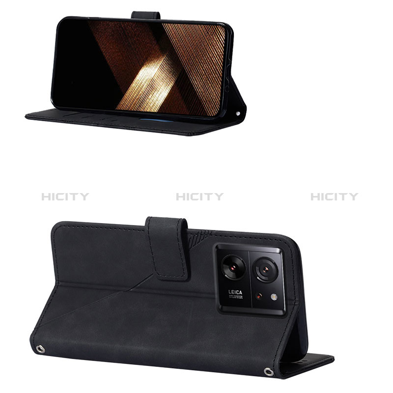 Handytasche Stand Schutzhülle Flip Leder Hülle YB2 für Xiaomi Mi 13T 5G groß