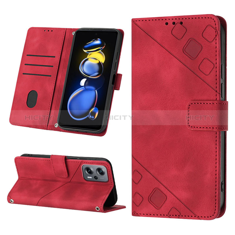 Handytasche Stand Schutzhülle Flip Leder Hülle YB2 für Xiaomi Poco X4 GT 5G