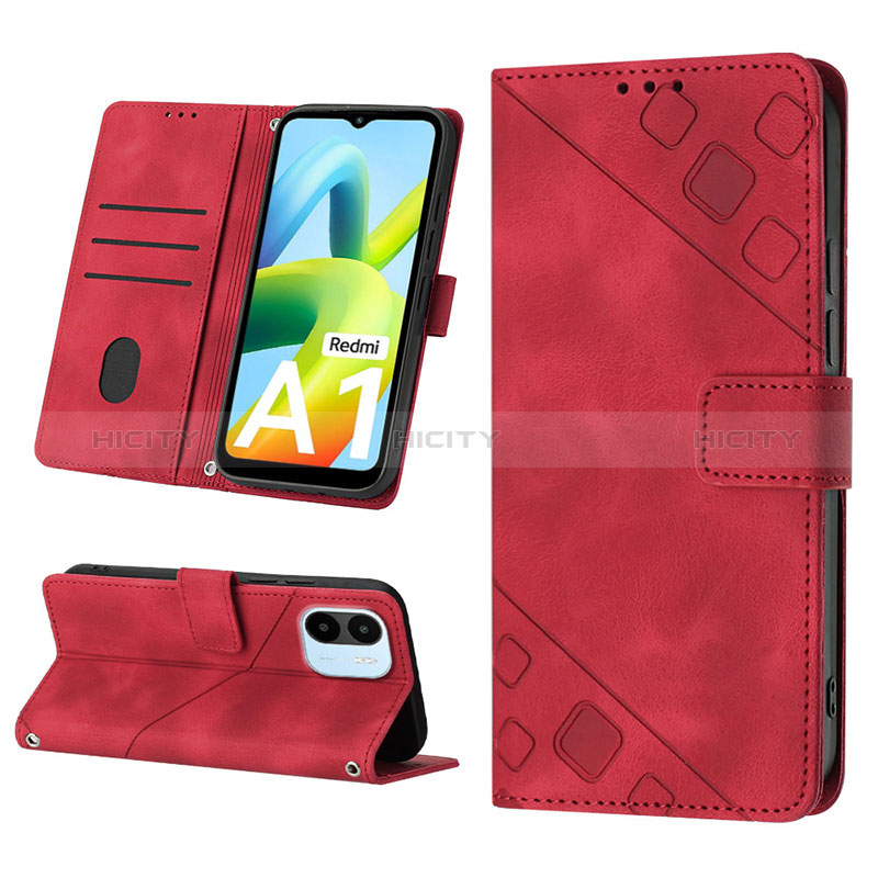 Handytasche Stand Schutzhülle Flip Leder Hülle YB2 für Xiaomi Redmi A2 Plus