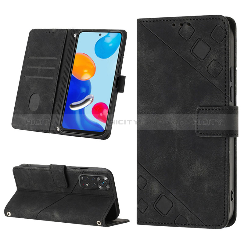 Handytasche Stand Schutzhülle Flip Leder Hülle YB2 für Xiaomi Redmi Note 11 4G (2022)