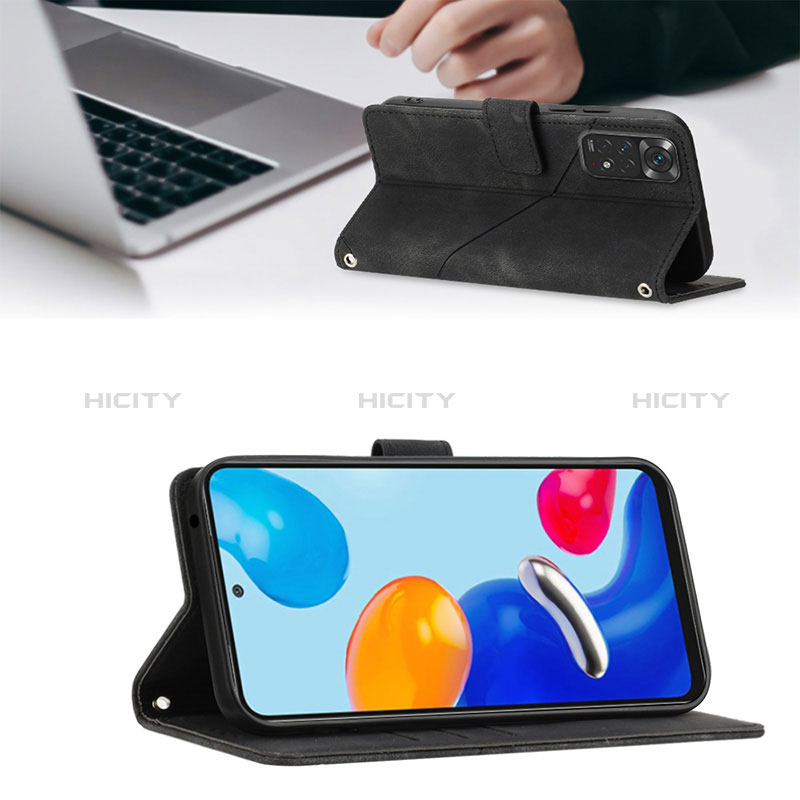 Handytasche Stand Schutzhülle Flip Leder Hülle YB2 für Xiaomi Redmi Note 11 4G (2022)