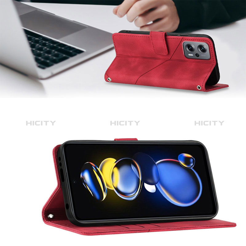 Handytasche Stand Schutzhülle Flip Leder Hülle YB2 für Xiaomi Redmi Note 11 Pro+ Plus 5G
