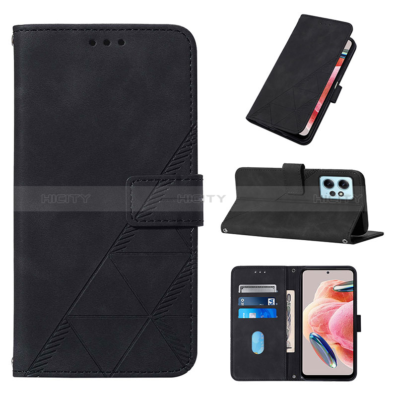 Handytasche Stand Schutzhülle Flip Leder Hülle YB2 für Xiaomi Redmi Note 12 4G