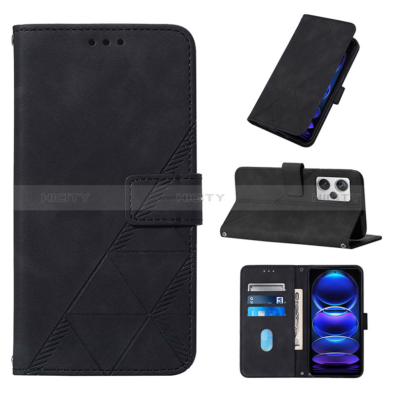 Handytasche Stand Schutzhülle Flip Leder Hülle YB2 für Xiaomi Redmi Note 12 Explorer