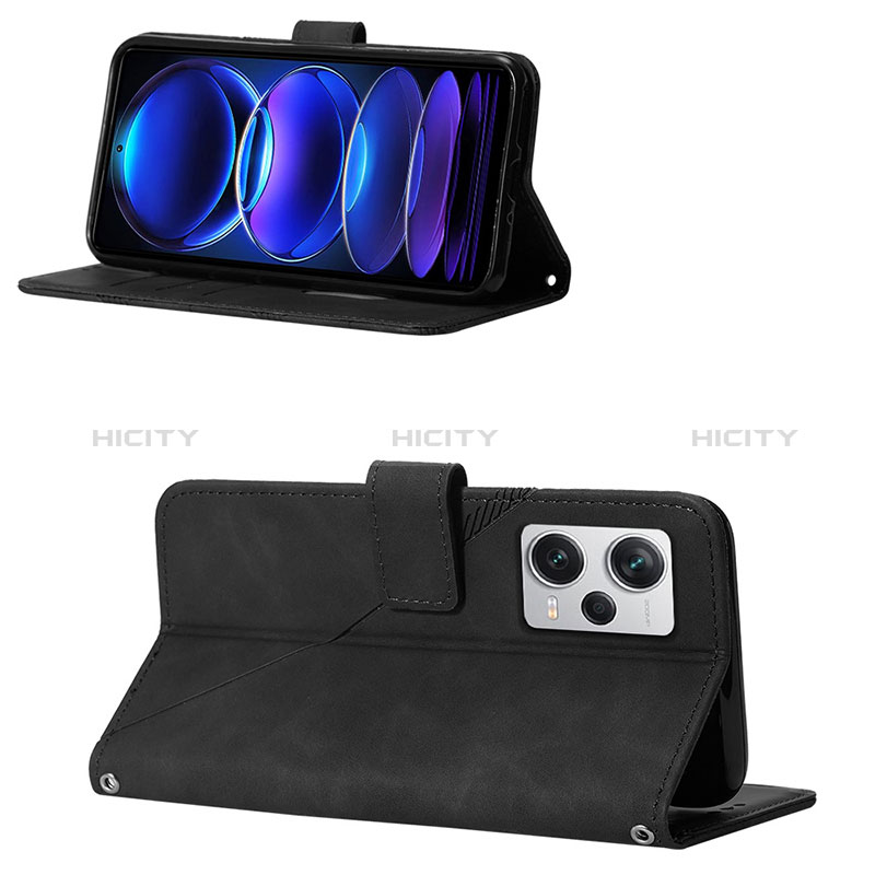 Handytasche Stand Schutzhülle Flip Leder Hülle YB2 für Xiaomi Redmi Note 12 Explorer