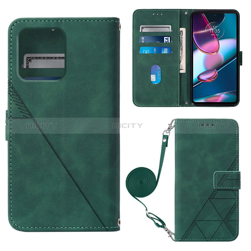 Handytasche Stand Schutzhülle Flip Leder Hülle YB3 für Motorola Moto Edge Plus (2023) 5G