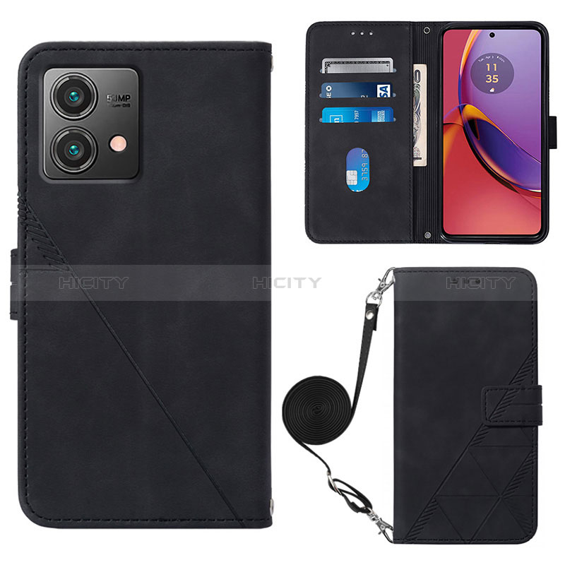 Handytasche Stand Schutzhülle Flip Leder Hülle YB3 für Motorola Moto G84 5G