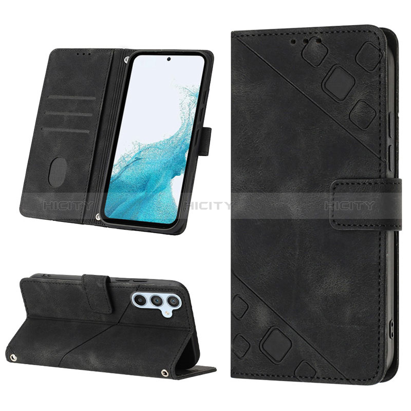 Handytasche Stand Schutzhülle Flip Leder Hülle YB3 für Samsung Galaxy A54 5G