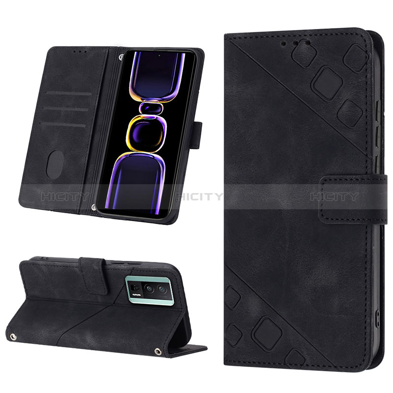 Handytasche Stand Schutzhülle Flip Leder Hülle YB3 für Xiaomi Poco F5 Pro 5G