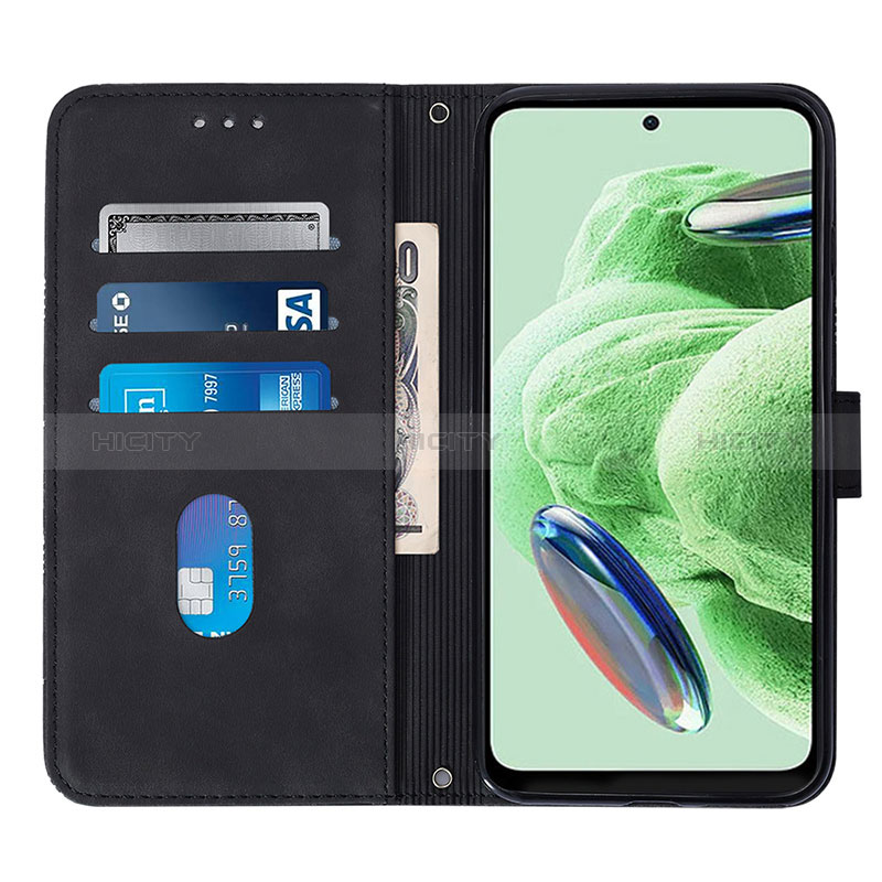 Handytasche Stand Schutzhülle Flip Leder Hülle YB3 für Xiaomi Poco X5 5G groß