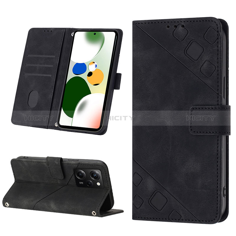 Handytasche Stand Schutzhülle Flip Leder Hülle YB3 für Xiaomi Redmi Note 12 Pro Speed 5G