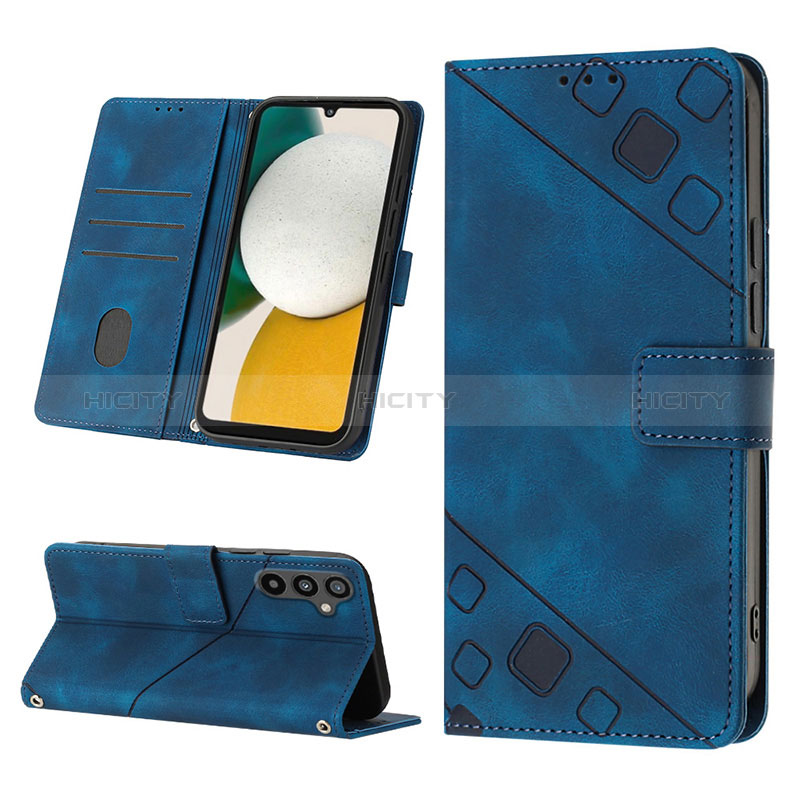 Handytasche Stand Schutzhülle Flip Leder Hülle YB4 für Samsung Galaxy A34 5G