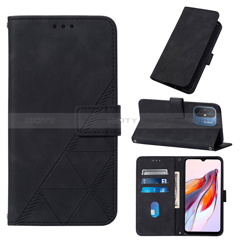 Handytasche Stand Schutzhülle Flip Leder Hülle YB4 für Xiaomi Redmi 11A 4G groß