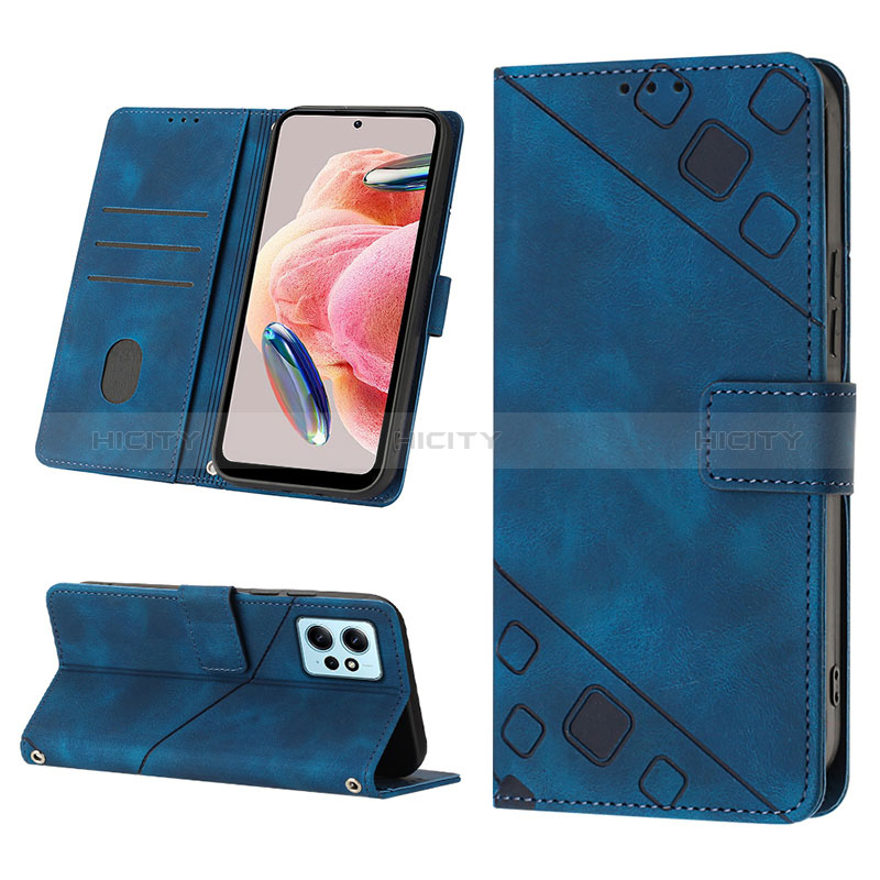 Handytasche Stand Schutzhülle Flip Leder Hülle YB4 für Xiaomi Redmi Note 12 4G