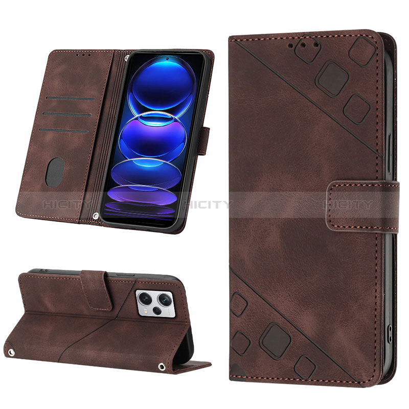 Handytasche Stand Schutzhülle Flip Leder Hülle YB4 für Xiaomi Redmi Note 12 Explorer