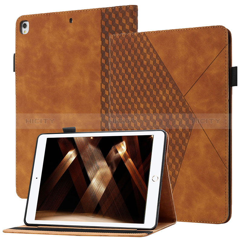 Handytasche Stand Schutzhülle Flip Leder Hülle YX1 für Apple iPad 10.2 (2019) Braun