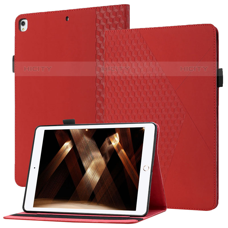 Handytasche Stand Schutzhülle Flip Leder Hülle YX1 für Apple iPad 10.2 (2020) Rot Plus